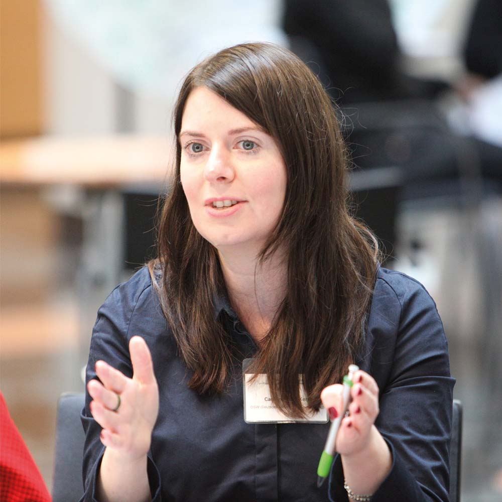 Caroline Kent, Geschäftsführerin von Women for Women International Deutschland