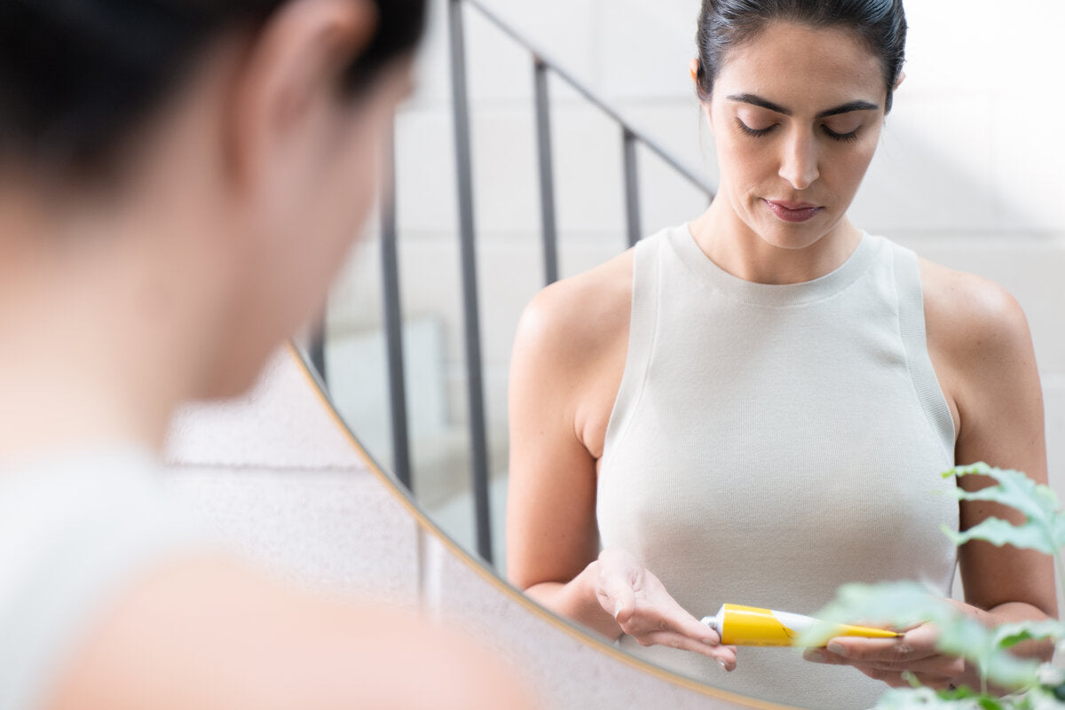 Natürliche Gesichtspflege