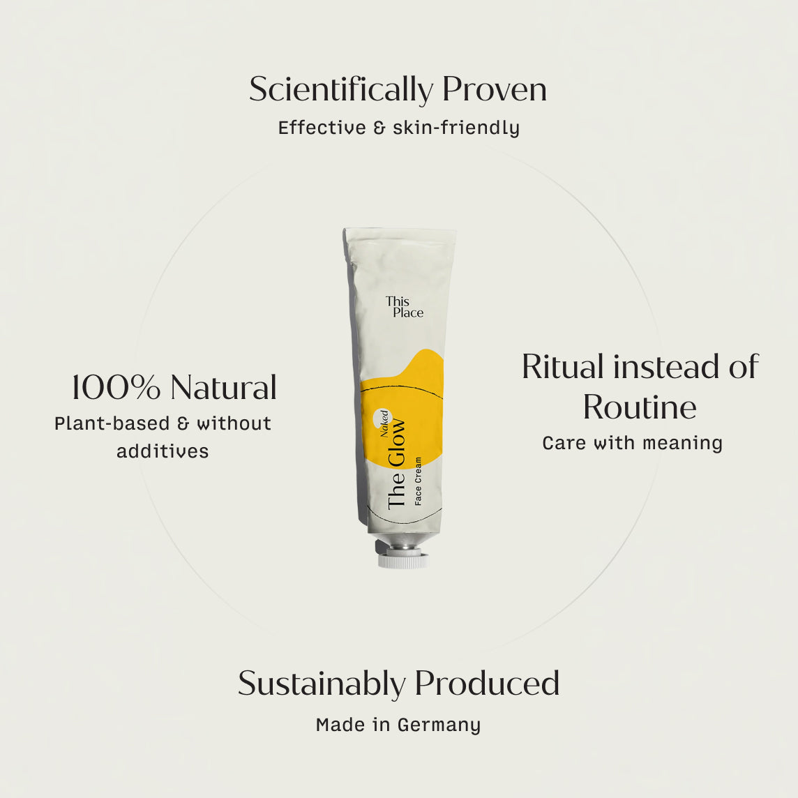 The Glow Naked | Face Cream for Sensitive Skin